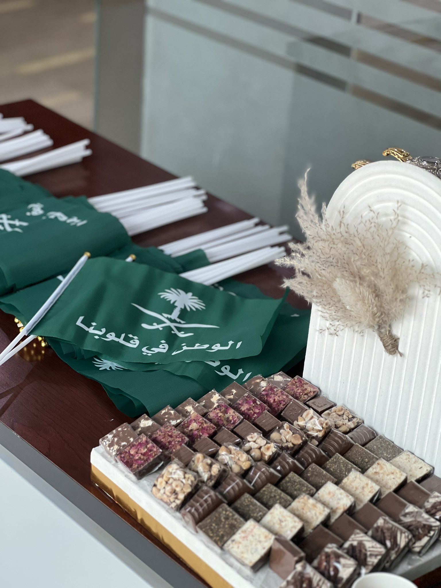 The Student Activities Unit at the College of Education in Al-Kharj celebrates the Flag Day