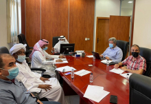 عقدت لجنة تطوير موقع الكلية اجتماعها الأول برئاسة سعادة عميد الكلية  د. عبد الرحمن بن عبيد الرفدي